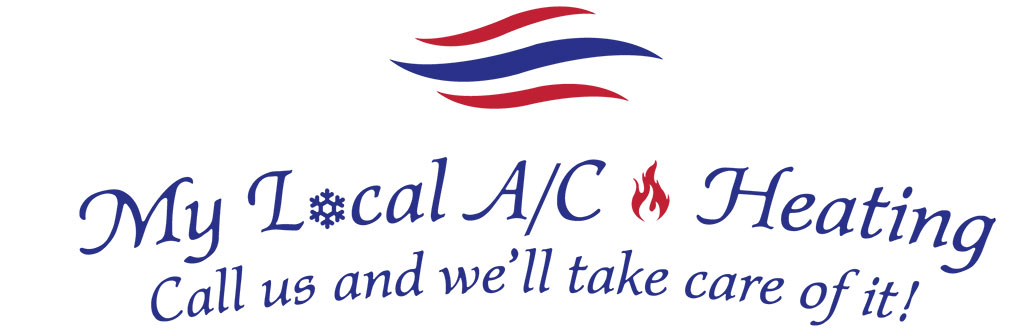 My Local A/C and Heating Logo With Tagline